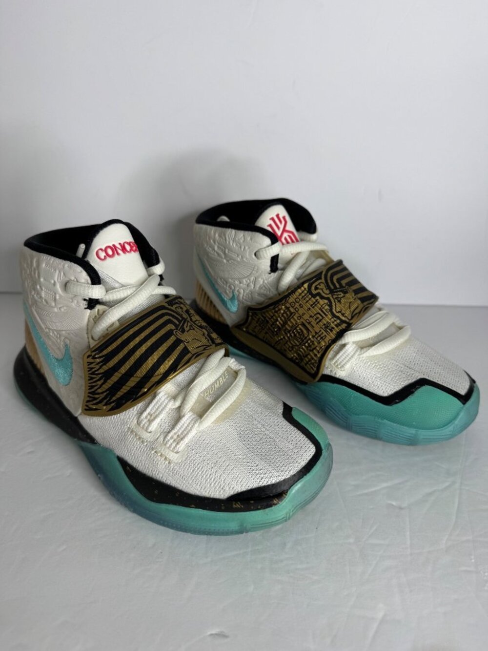 Concepts x Nike Kyrie 6 PS Golden Mummy High Top Sneaker kids US 12 C EU 29.5 - Picture 3 of 8